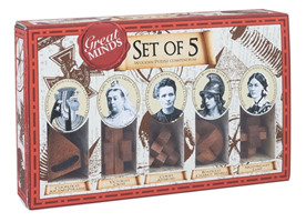 Great Minds Set of 5 Wooden Puzzle (Women)