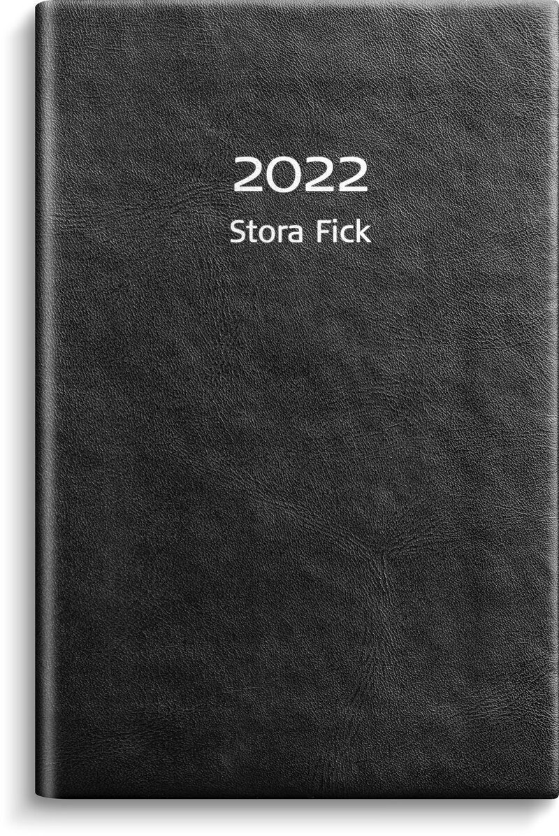 Stora Fick, svart konstläder