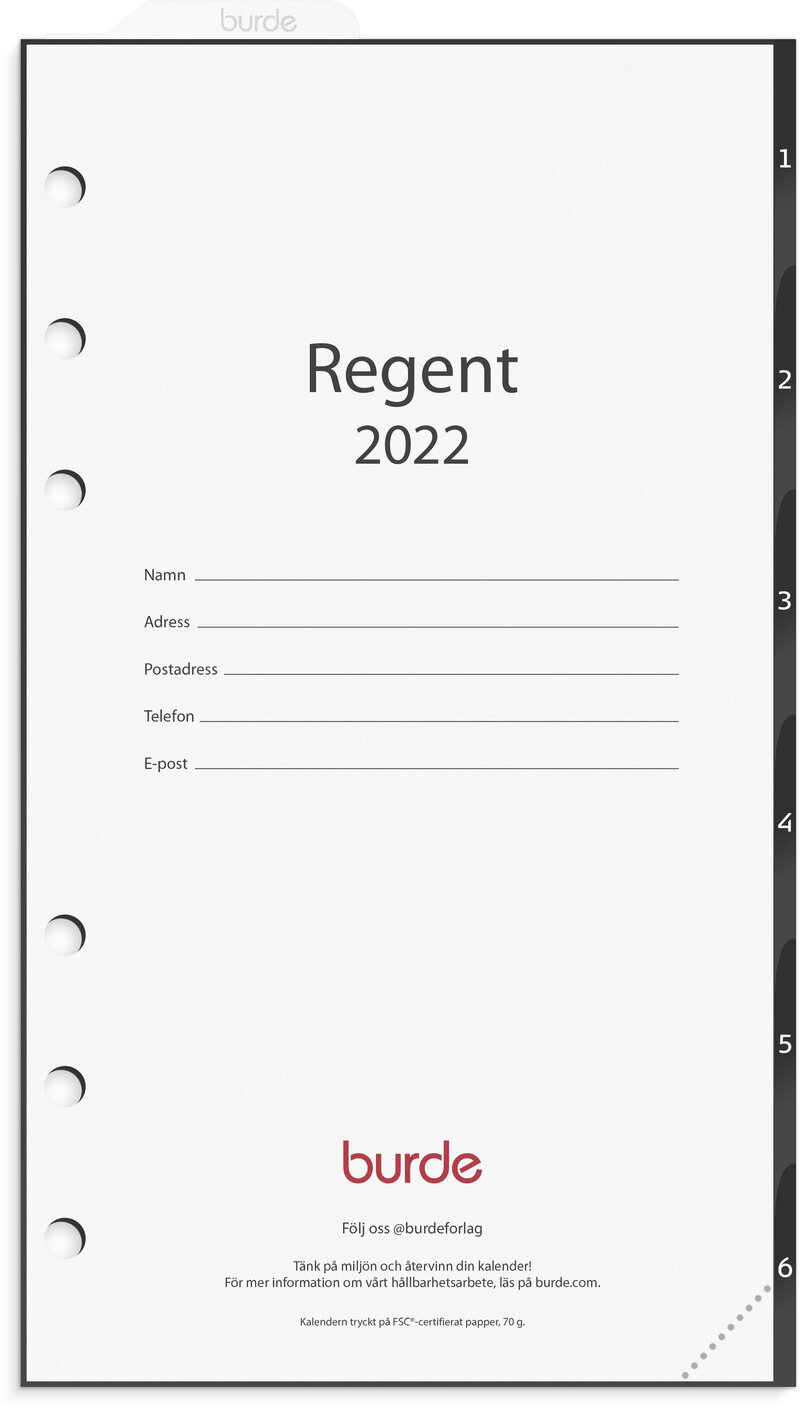 Regent, grundsats, FSC Mix