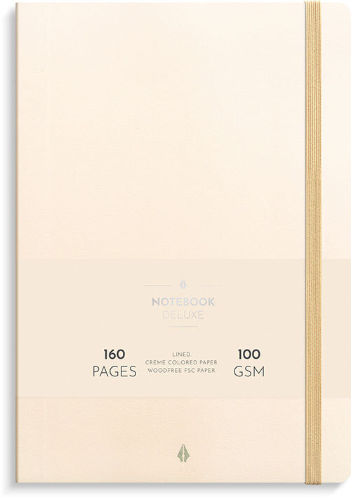 Notebook Deluxe B5 beige