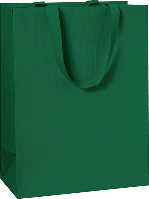 Presentpåse 23x13x30 cm Mörk grön