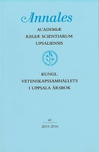 Kungl. Vetenskapssamhällets i Uppsala årsbok 41/2015-2016