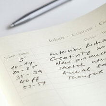 Anteckningsbok Leuchtturm1917 A5 Soft Linjerad Port Red