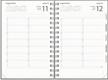 Tidkalender, svart kartong, FSC Mix