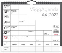 Väggagenda A4, FSC Mix