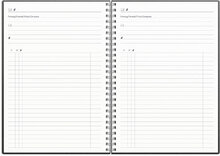 Kalender 2023 Business svart konstläder
